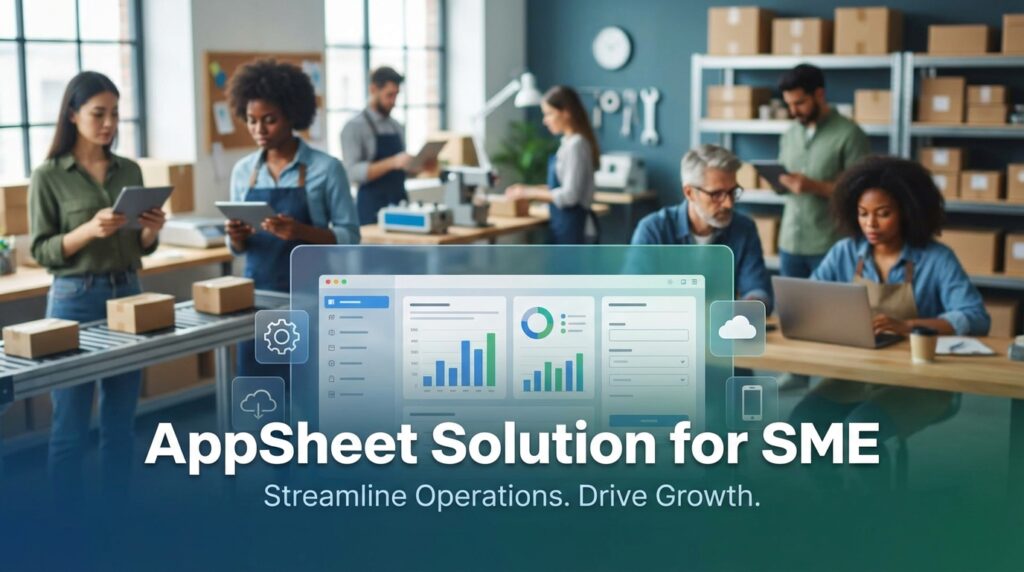AppSheet Solution for SME รับทำแอพ