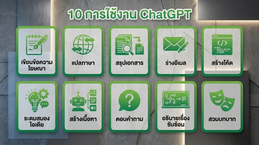 10 Use Cases ChatGP