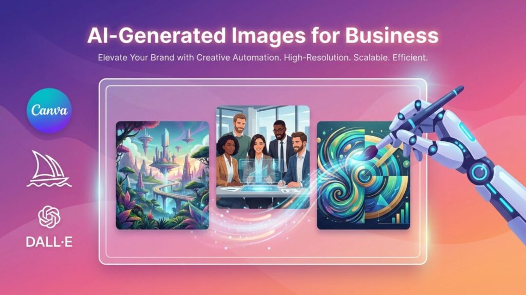 AI สร้างรูปภาพ Midjourney Canva, DALL-E Google Flow