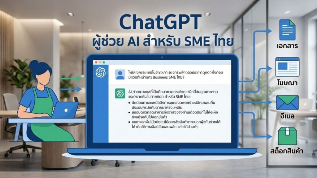 ChatGPT ผู้ช่วย AI สำหรับ SME ไทย