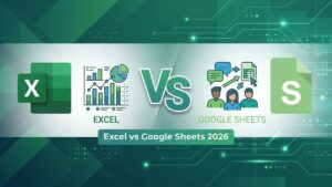 Excel vs Google Sheets 2026 เลือกใช้ตัวไหนที่เหมาะกับคุณ
