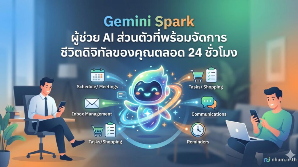 Gemini Spark ผู้ช่วย AI ส่วนตัวที่พร้อมทำงานแทนคุณตลอด 24 ชั่วโมง